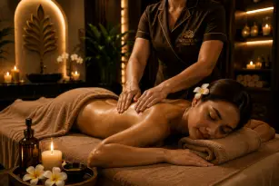 Premium spa ambience for full body massage in Gurgaon