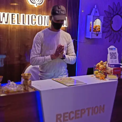 Wellicon Luxury Spa Reception Gurgaon image